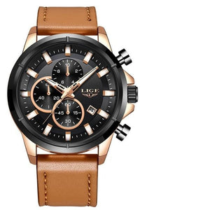 2021 Awesome Large Dial Gold Black Chronograph Bellissimo Deals