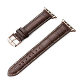 Apple Leather Watchband 6 5 4 SE 42mm 38mm Strap Bellissimo Deals