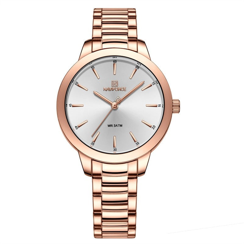 Awesome Bracelet Stainless Steel Women's Watch 5025 – Bellissimo Deals