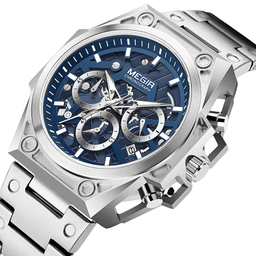 Awesome Chronograph Waterproof Steel Watch Bellissimo Deals