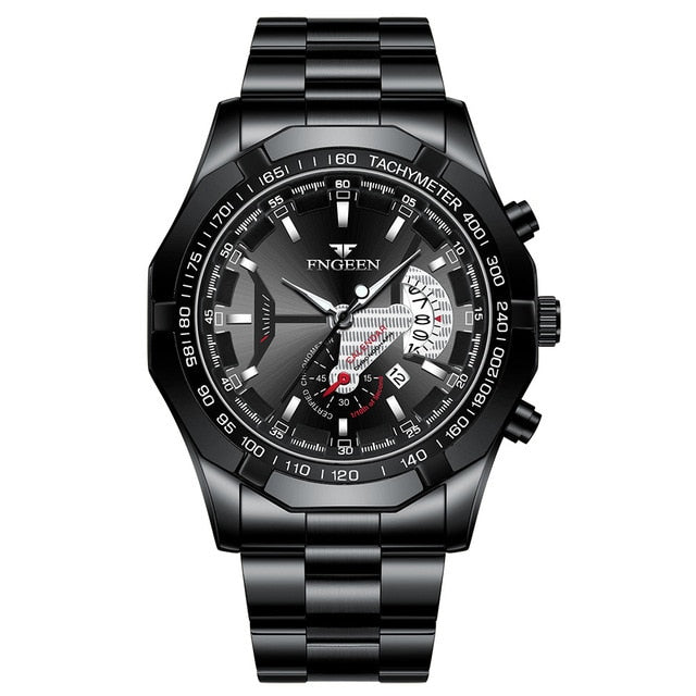 Awesome Full Steel Luxury Quartz Watch Bellissimo Deals