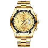 Awesome Full Steel Luxury Quartz Watch Bellissimo Deals