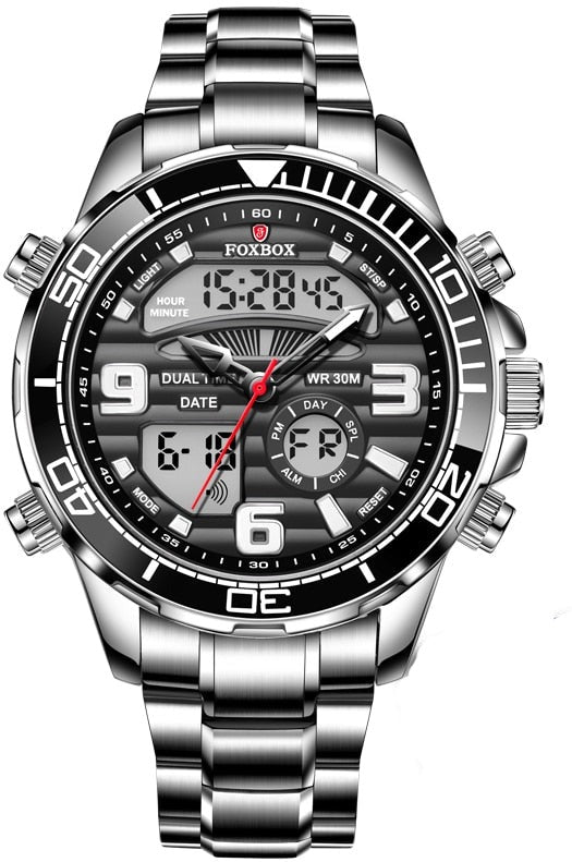 Awesome Luxury Dual Time Men's Watch Bellissimo Deals