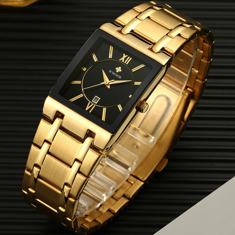 Black Gold Waterproof Watches Bellissimo Deals