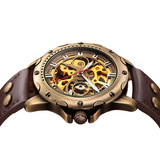 Bronze Skeleton Mechanical Watch Bellissimo Deals