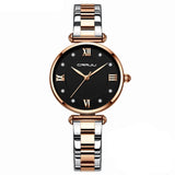 Crystal Rose Gold Wrist Watches Bellissimo Deals