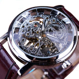 Fashion Luxury Hollow Skeleton Round Strap Wristwatch Bellissimo Deals