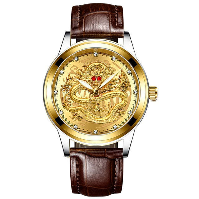 Gold Luxury Dragon Watch Bellissimo Deals