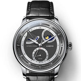 New Lobinni Seagull Moon Phase  Automatic Watch 17011-Bellissimo Deals