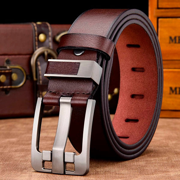 High Quality Luxury Male Leather belt