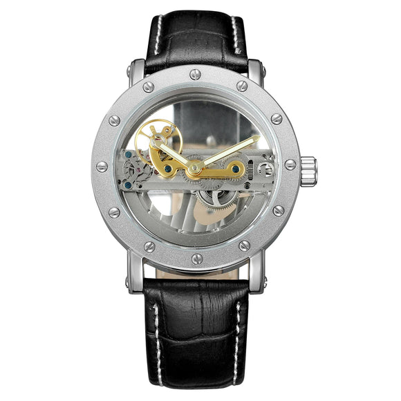 Hollow Skeleton Automatic Watch Bellissimo Deals