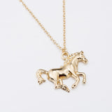 Horse Pendants Necklace Bellissimo Deals