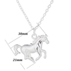 Load image into Gallery viewer, Horse Pendants Necklace Bellissimo Deals