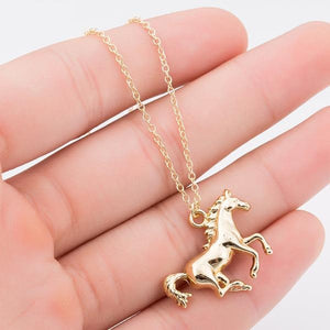 Horse Pendants Necklace