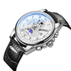 Load image into Gallery viewer, Luxury Chronograph Leather Wristwatch 2023 Bellissimo Deals