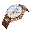Load image into Gallery viewer, Luxury Chronograph Leather Wristwatch 2023 Bellissimo Deals