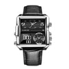 Luxury Men's Watch Dial Display Square Watch Bellissimo Deals