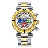 Multi-function Chronograph Gold Watch Bellissimo Deals