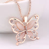 Load image into Gallery viewer, Natural Stone Butterfly Necklace Bellissimo Deals