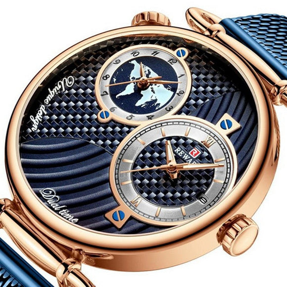 New Luxury Dual Time Zone Quartz Watch 2022 Bellissimo Deals