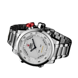 New OHSEN Brand Digital Quartz Full Steel Watch AD1608 Bellissimo Deals