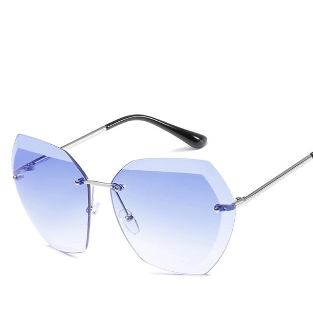 Rimless Women Sunglasses Bellissimo Deals