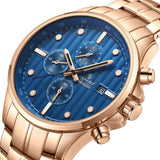 Rose Gold Men Quartz Watch Bellissimo Deals