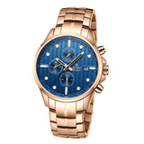 Rose Gold Men Quartz Watch Bellissimo Deals