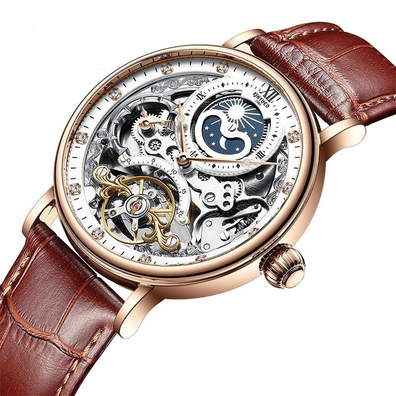 Skeleton Mechanical Automatic Watch Bellissimo Deals