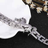 Stainless Steel Charm Bracelet Bellissimo Deals