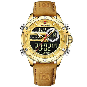 Top Brand Luxury Dual Display Quartz Watch Bellissimo Deals