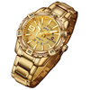 Women Gold Full Steel Quartz Watches Bellissimo Deals