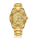 Women Gold Full Steel Quartz Watches Bellissimo Deals